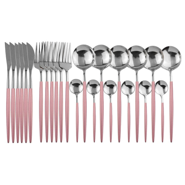 Ensemble de couverts 24 pièces