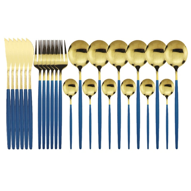 Ensemble de couverts 24 pièces