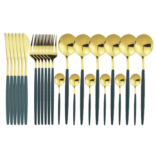 Ensemble de couverts 24 pièces
