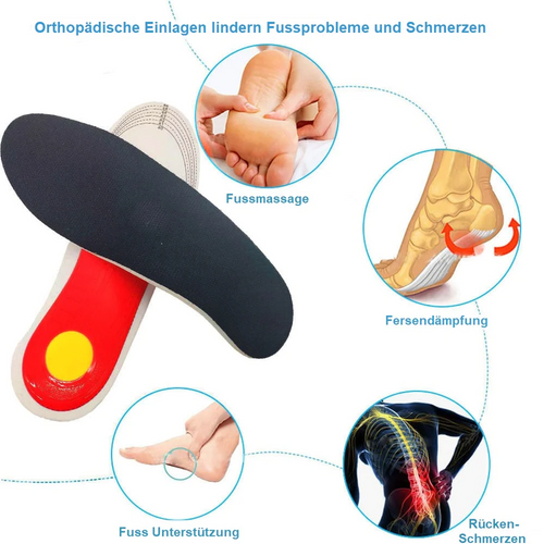 OrthoSole™ | Soulager les douleurs aux pieds et aux hanches pour marcher en toute santé (1 paire)