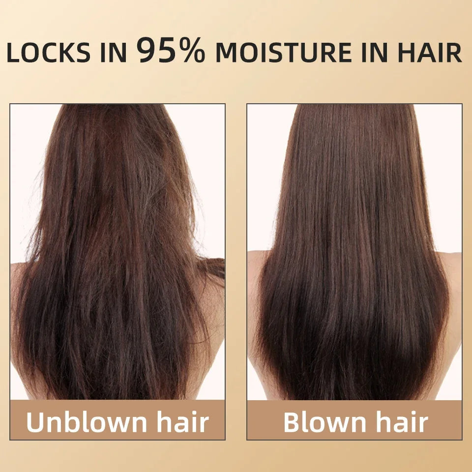 SÈCHE-CHEVEUX PROFESSIONNEL 2400W AVEC AIR FROID ET CHAUD - IONS NÉGATIFS - SÈCHE-CHEVEUX PUISSANT POUR DES RÉSULTATS DE SALON