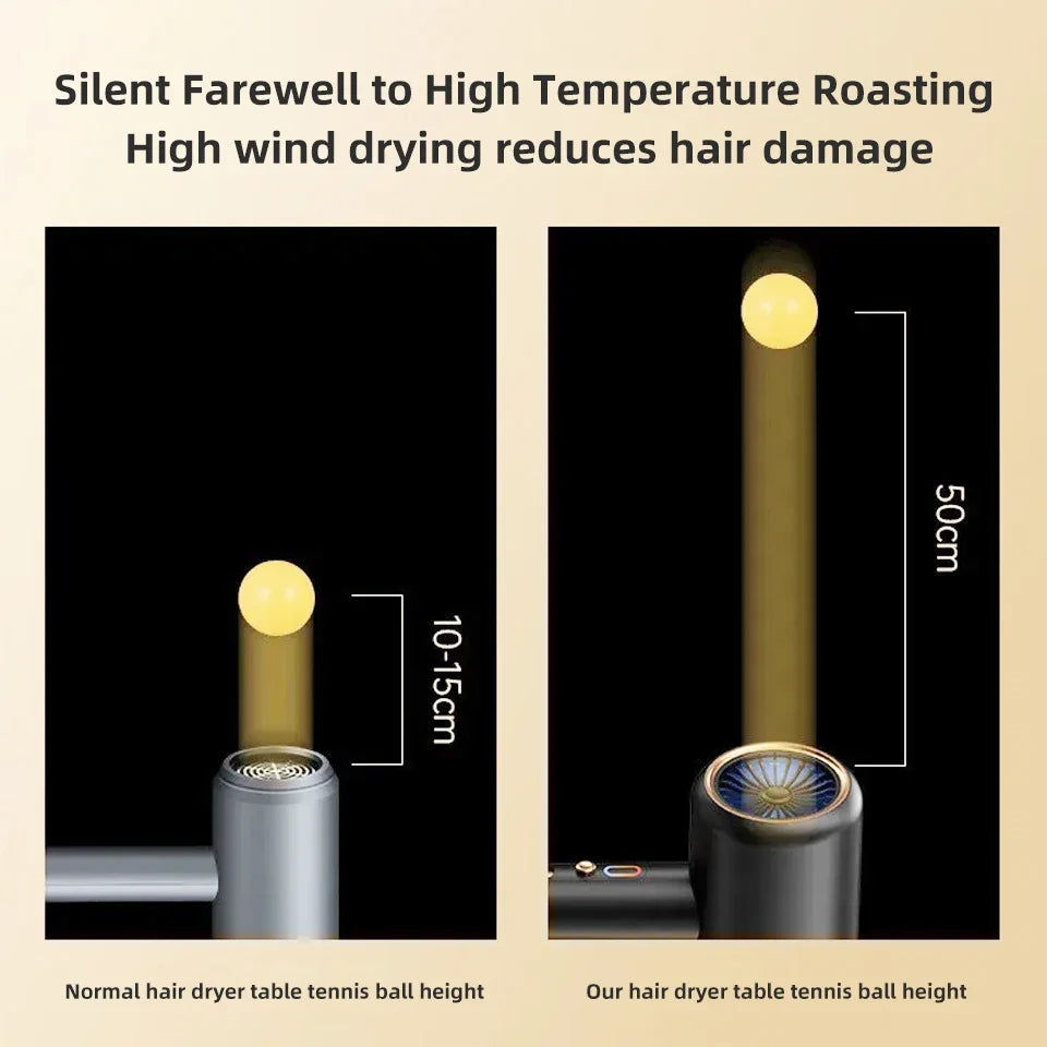 SÈCHE-CHEVEUX PROFESSIONNEL 2400W AVEC AIR FROID ET CHAUD - IONS NÉGATIFS - SÈCHE-CHEVEUX PUISSANT POUR DES RÉSULTATS DE SALON