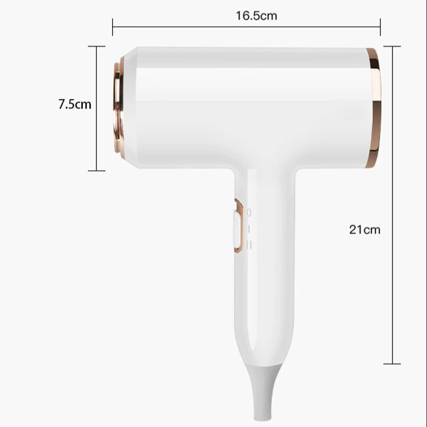 SÈCHE-CHEVEUX PROFESSIONNEL 2400W AVEC AIR FROID ET CHAUD - IONS NÉGATIFS - SÈCHE-CHEVEUX PUISSANT POUR DES RÉSULTATS DE SALON