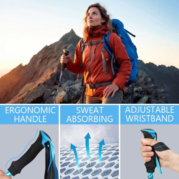 Bâtons de Trekking Ergonomiques ProTrek