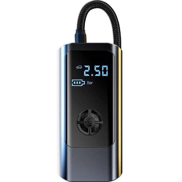 Skanto | PowerPump Compresseur à Air Sans Fil – Pompe à Pneus 150 PSI avec Écran Numérique & LED