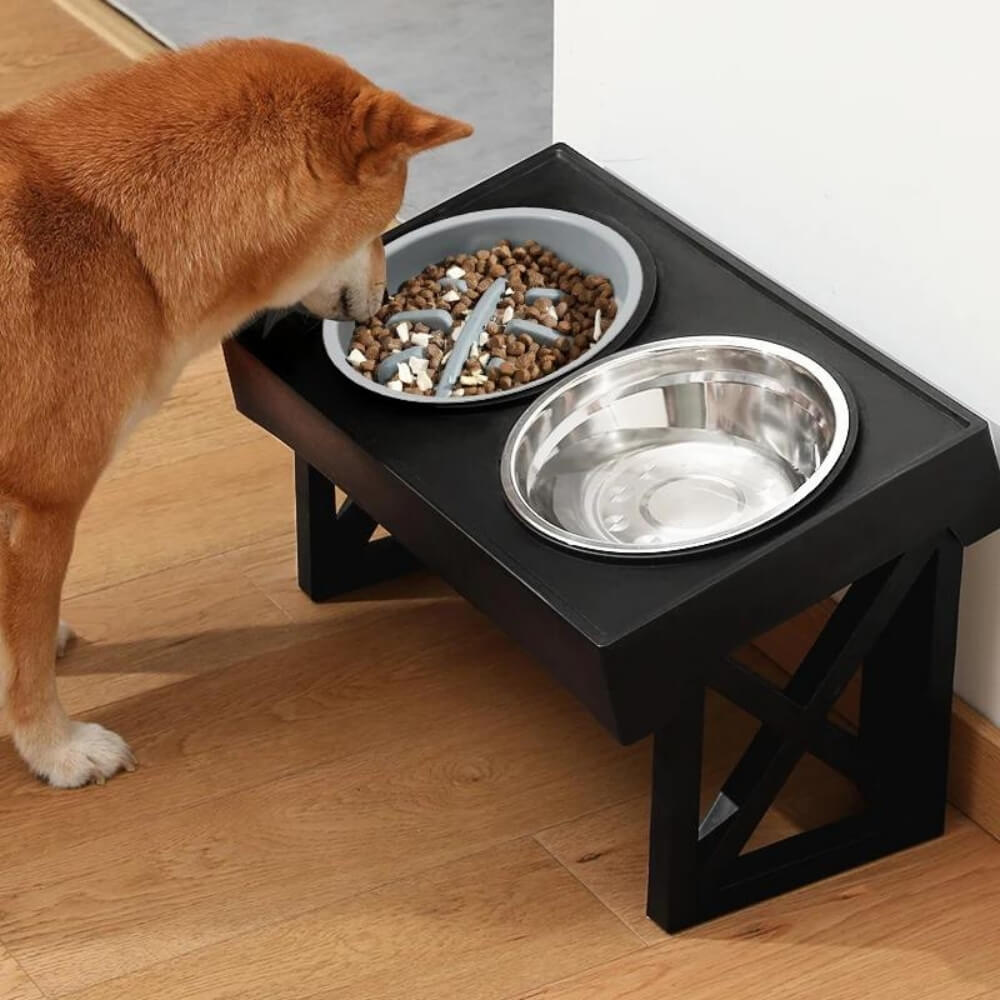 PupLift Bol pour Chien Élevé – Ergonomique & Alimentation Lente pour des Repas Plus Sains