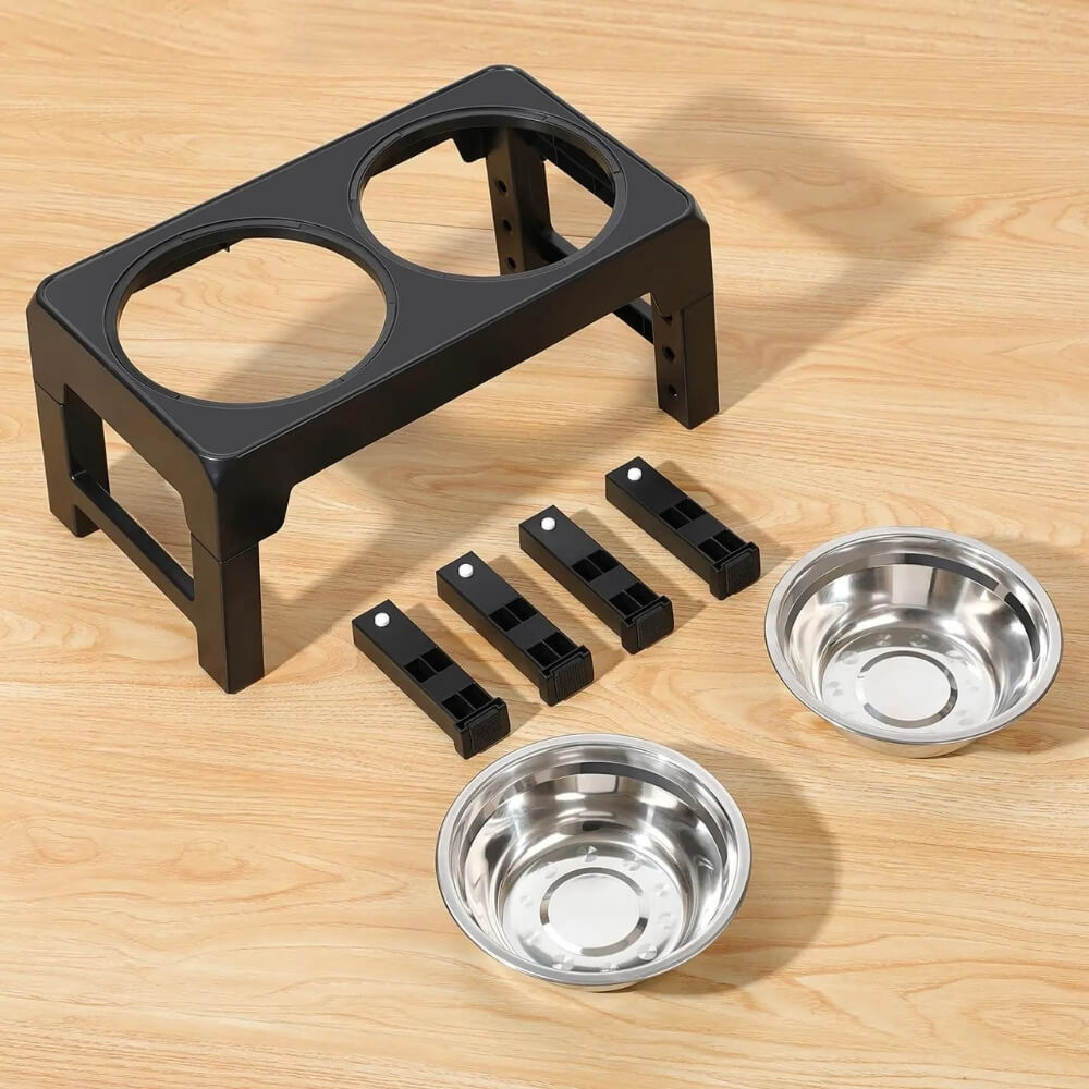 PupLift Bol pour Chien Élevé – Ergonomique & Alimentation Lente pour des Repas Plus Sains