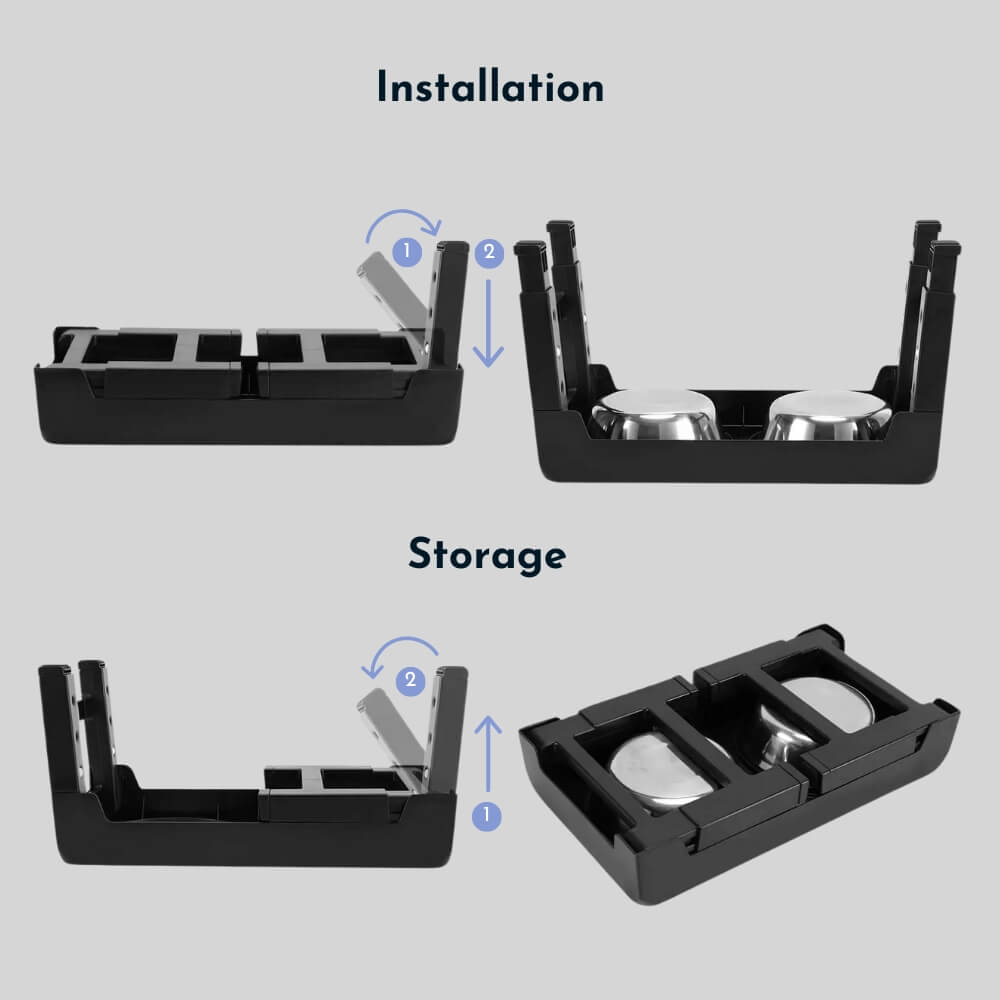 PupLift Bol pour Chien Élevé – Ergonomique & Alimentation Lente pour des Repas Plus Sains
