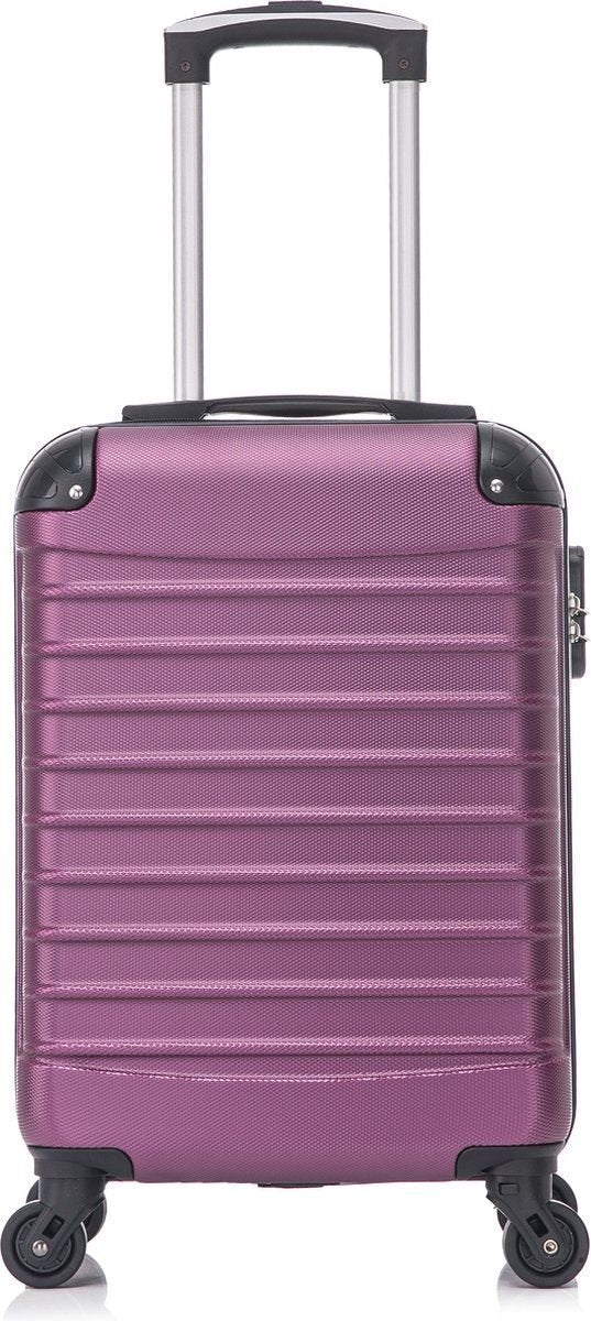 Ensemble de Valises Rigides Violet en 2 Pièces pour Voyage