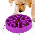 Bol pour Chien Anti-Renversement avec Nourrissage Lent pour des Repas Amusants