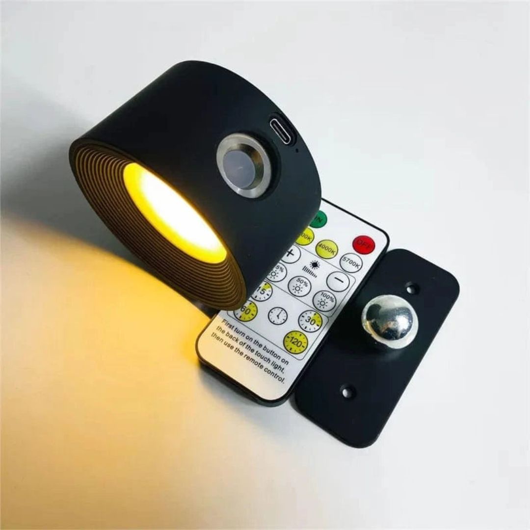 Lampe Murale Rotative Rechargeable 360° Polyvalente