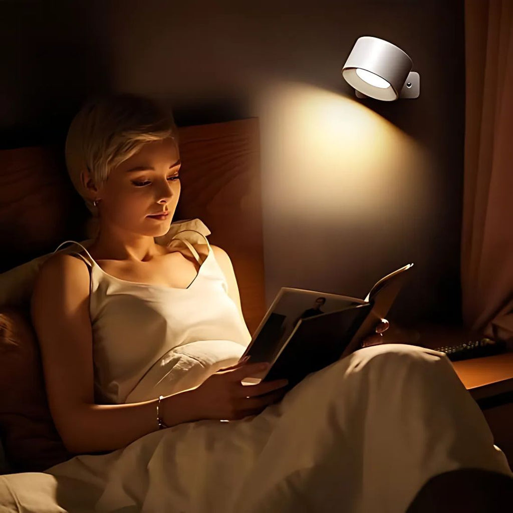 Lampe Murale Rotative Rechargeable 360° Polyvalente