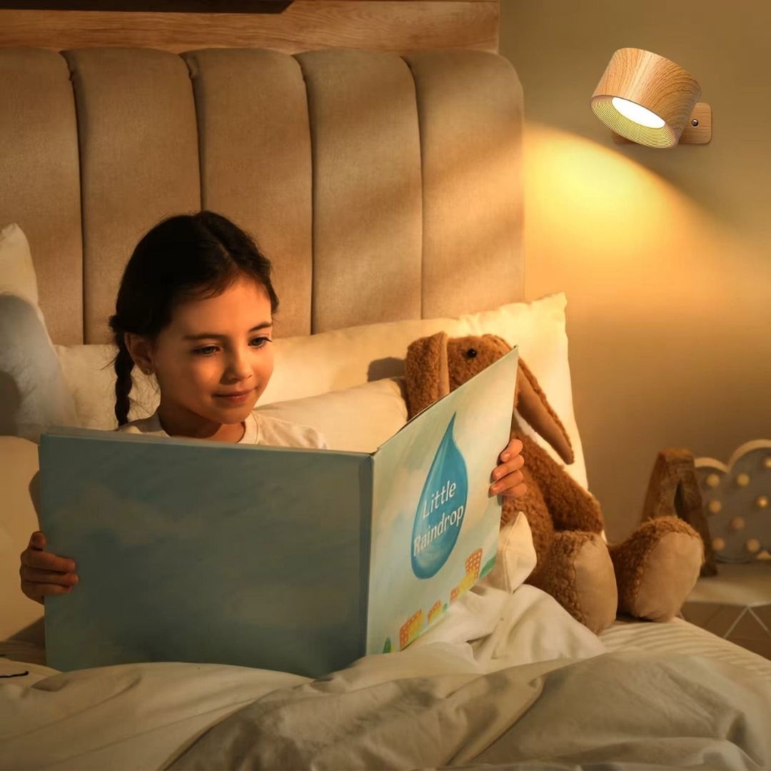Lampe Murale Rotative Rechargeable 360° Polyvalente