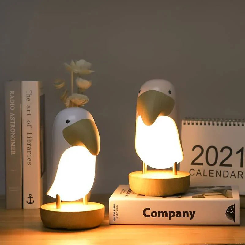 Lampe de Nuit Rechargeable Oiseau - PeckLight