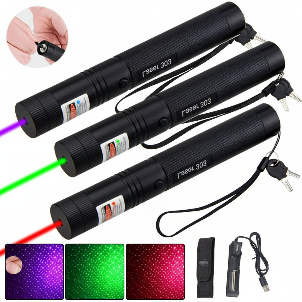 Outil de Pointeur Laser Rechargeable Longue Portée