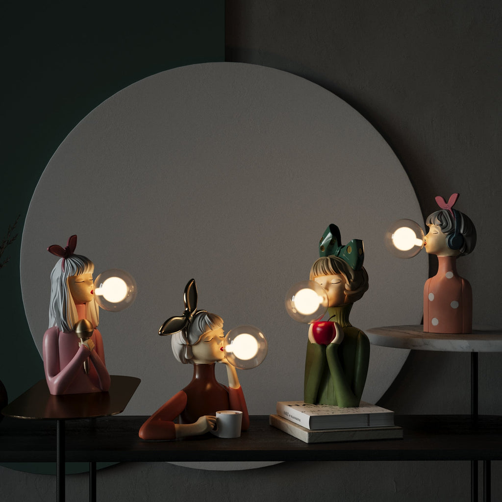 Lampe de table faite à la main - CraftGlow