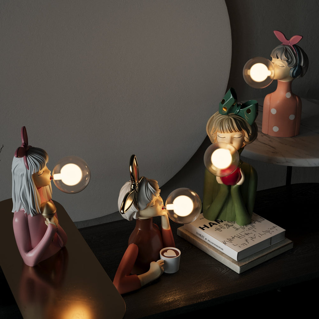 Lampe de table faite à la main - CraftGlow