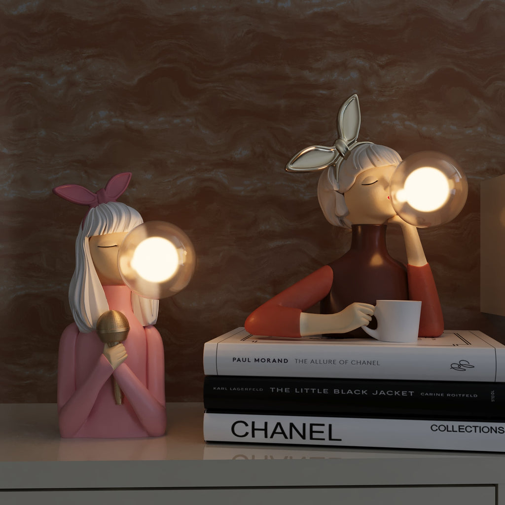 Lampe de table faite à la main - CraftGlow