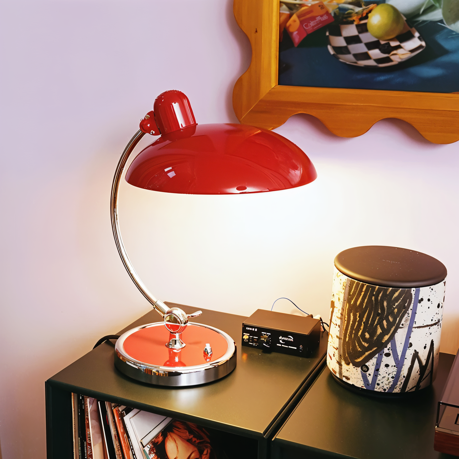 Lampe de Bureau Réglable de Style Vintage en Fer – Virella