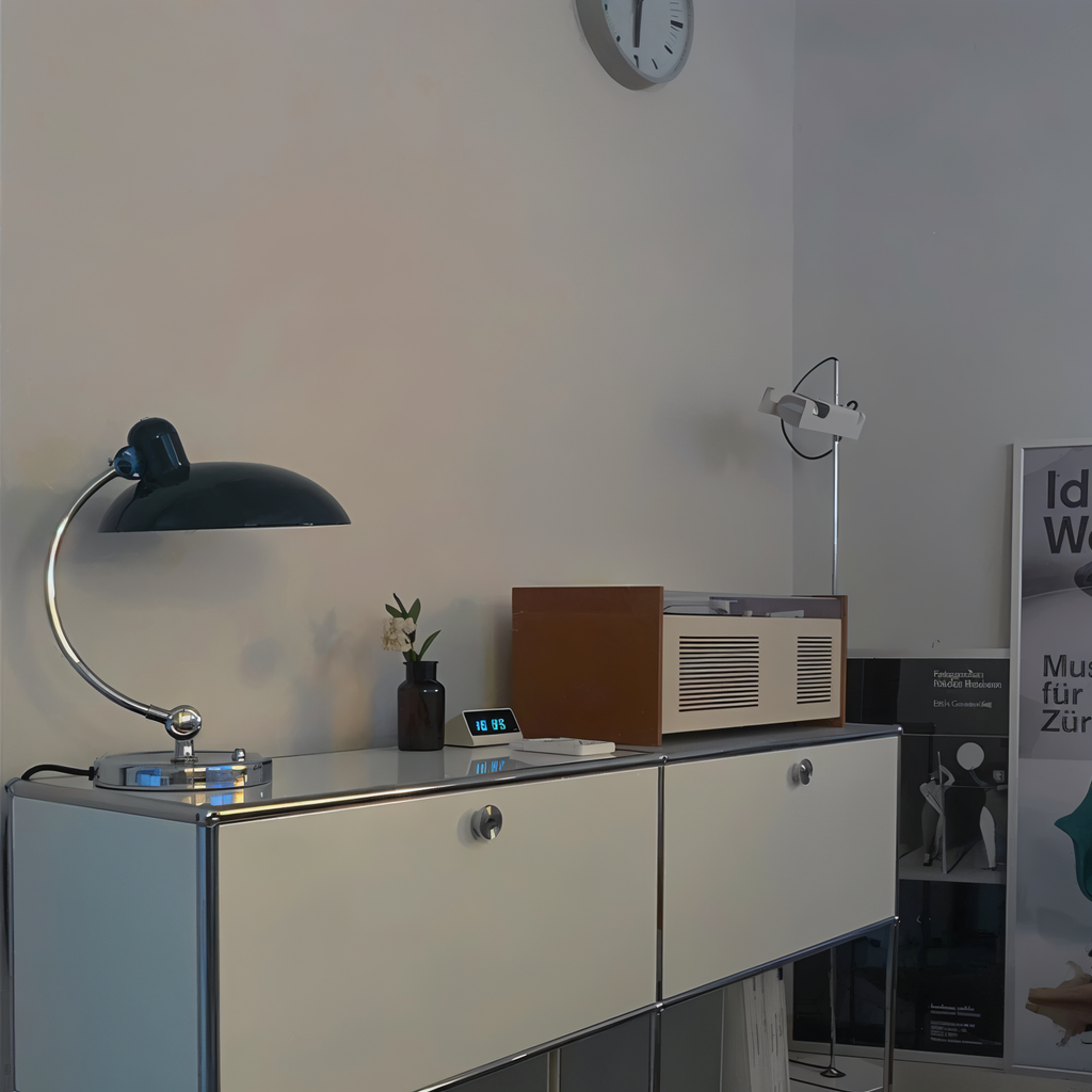 Lampe de Bureau Réglable de Style Vintage en Fer – Virella