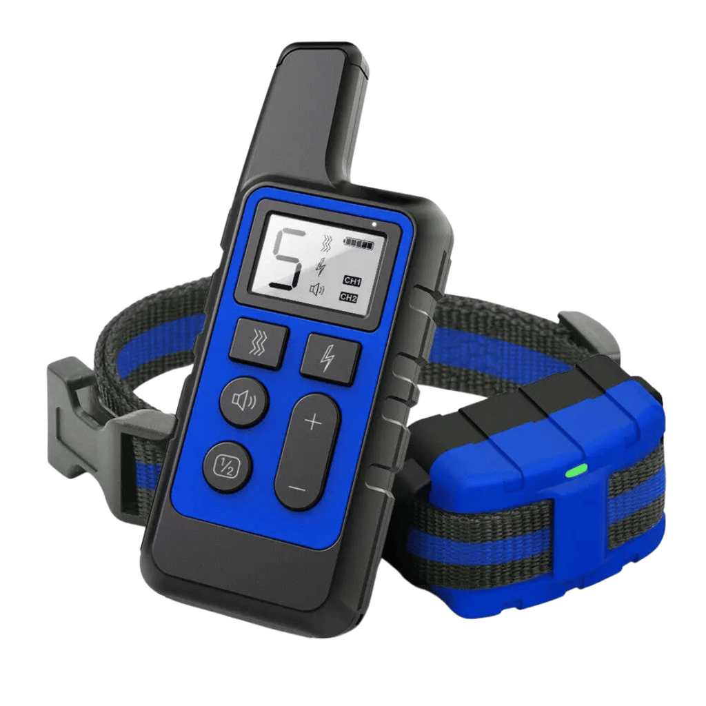 Collier de Dressage pour Chien avec Télécommande Ajustable à 5 Niveaux