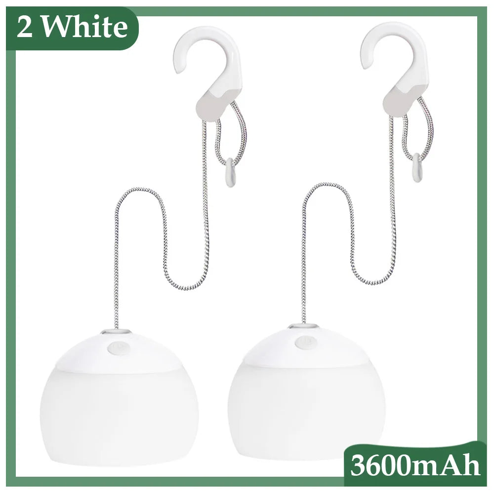 Lanternes de Camping Rétro USB Rechargeable - CampGlow