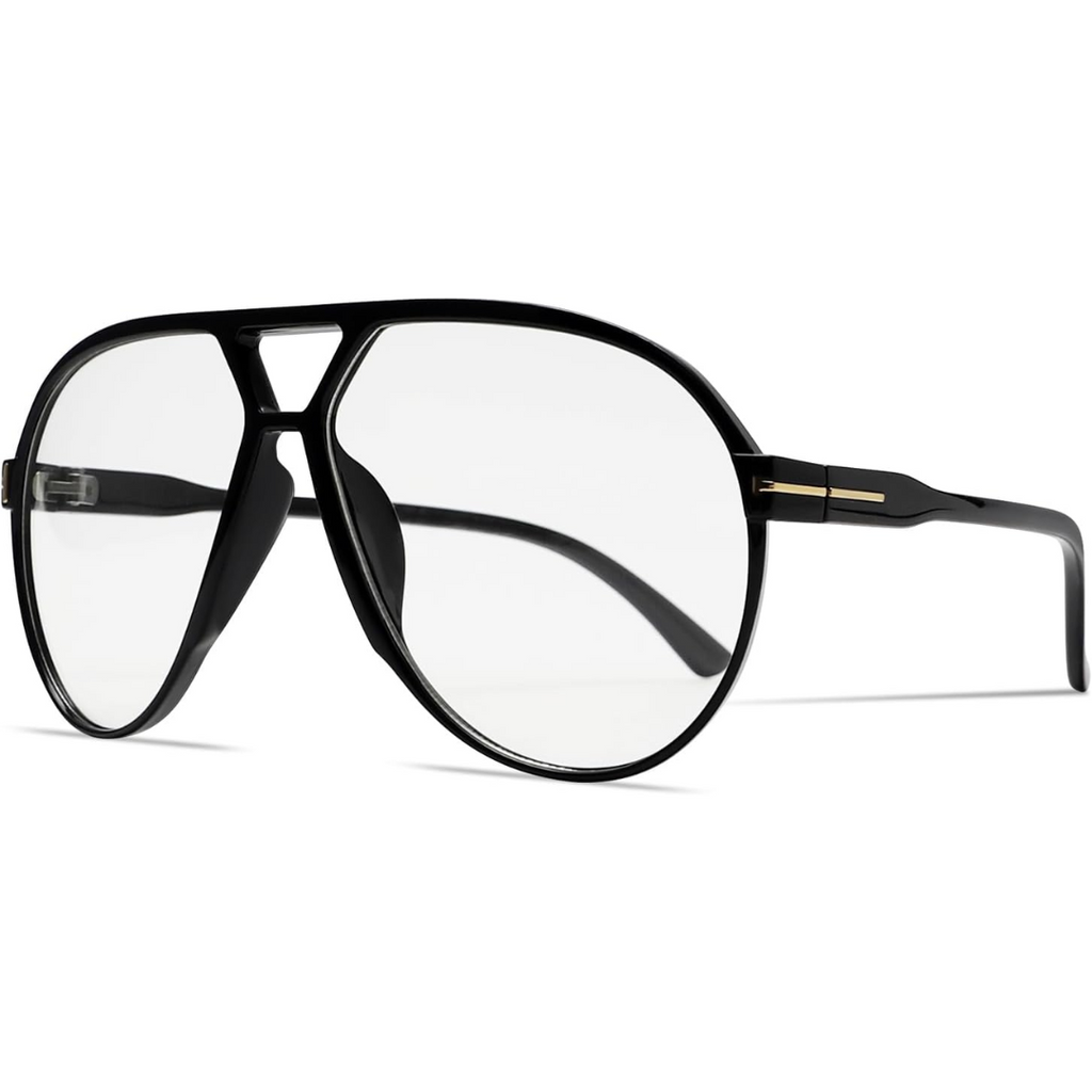Lunettes de soleil aviateur rétro surdimensionnées - Amara