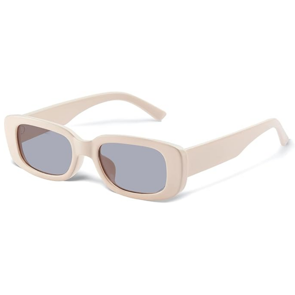 Lunettes de soleil rectangulaires rétro Y2K - Aria
