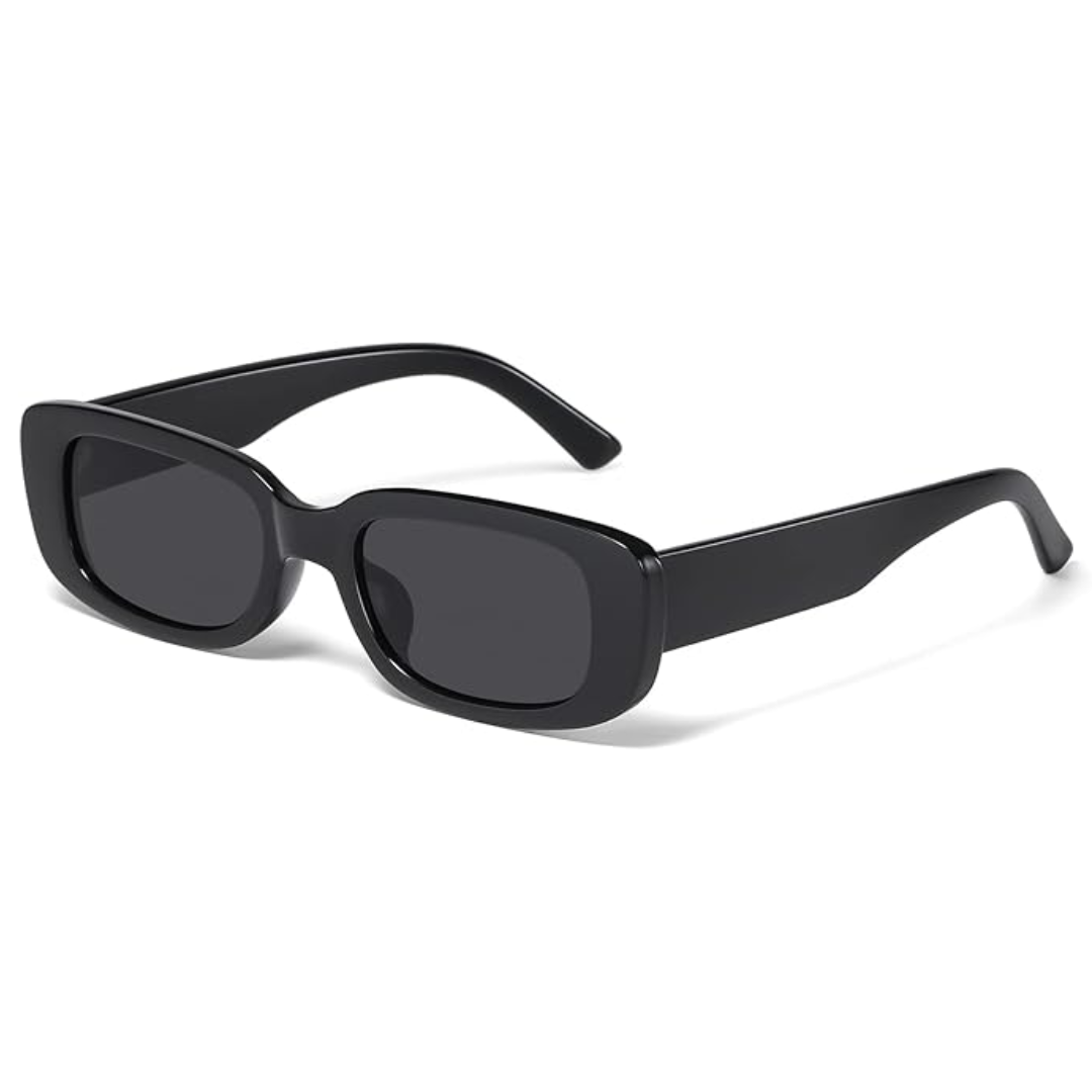 Lunettes de soleil rectangulaires rétro Y2K - Aria
