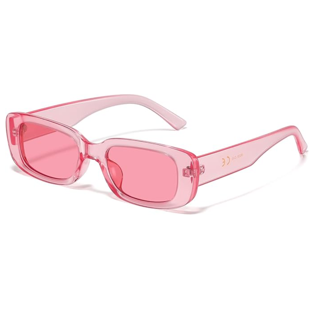 Lunettes de soleil rectangulaires rétro Y2K - Aria