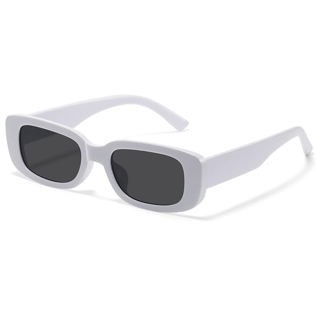 Lunettes de soleil rectangulaires rétro Y2K - Aria