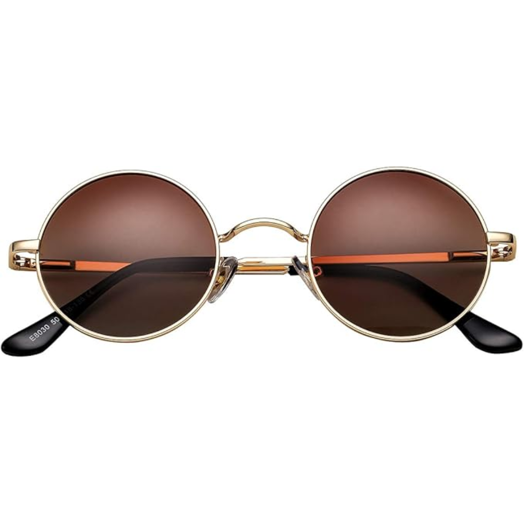 Lunettes de soleil rondes polarisées rétro - Lennon