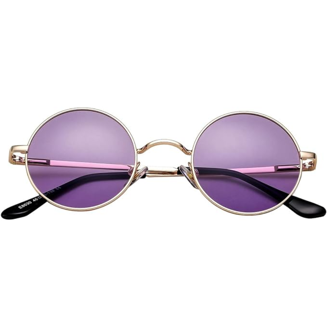 Lunettes de soleil rondes polarisées rétro - Lennon