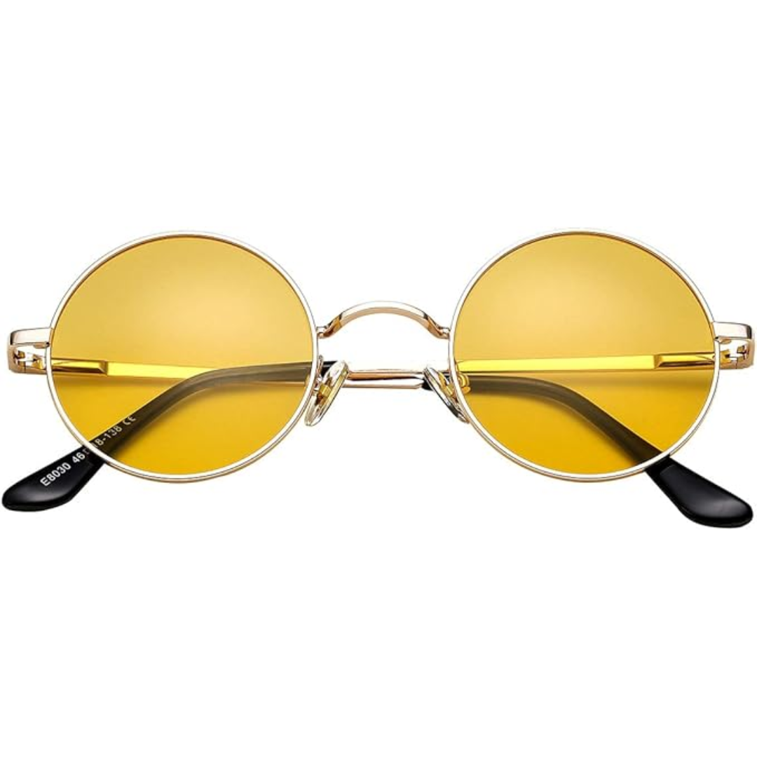 Lunettes de soleil rondes polarisées rétro - Lennon