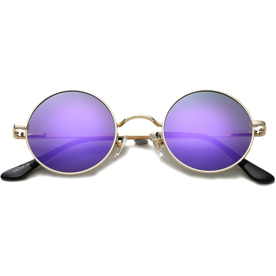 Lunettes de soleil rondes polarisées rétro - Lennon