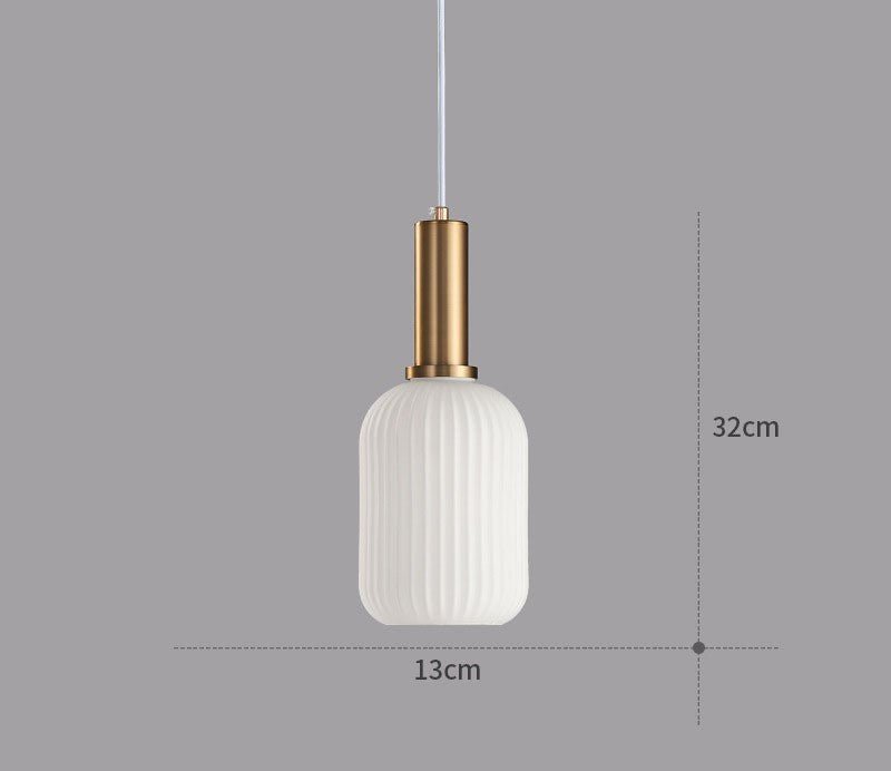 Lampe Suspendue Rétro en Verre - ColorVibe