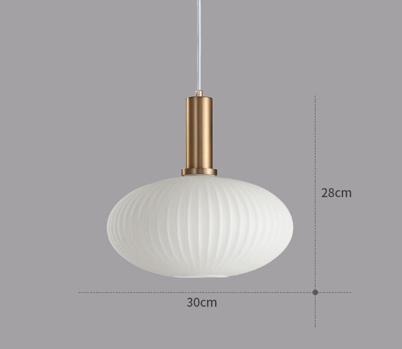 Lampe Suspendue Rétro en Verre - ColorVibe