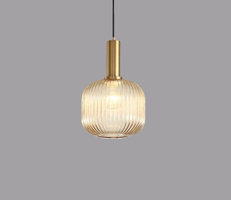 Lampe Suspendue Rétro en Verre - ColorVibe