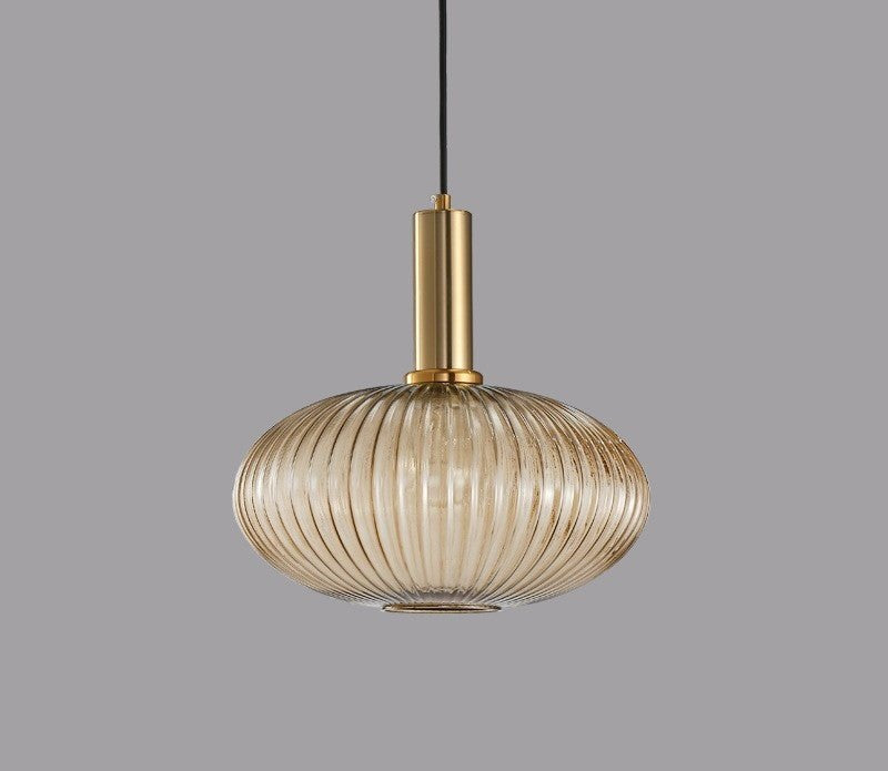 Lampe Suspendue Rétro en Verre - ColorVibe