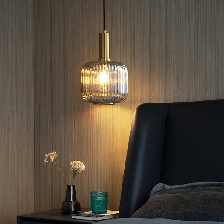Lampe Suspendue Rétro en Verre - ColorVibe