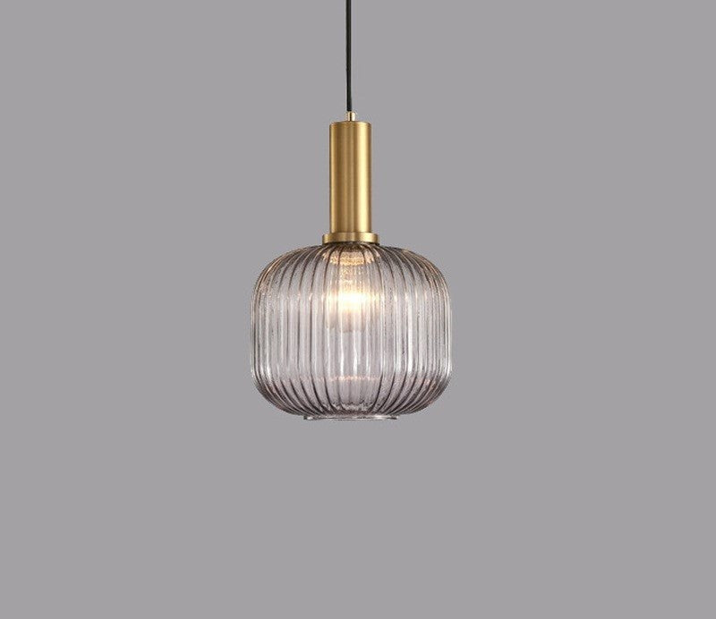 Lampe Suspendue Rétro en Verre - ColorVibe