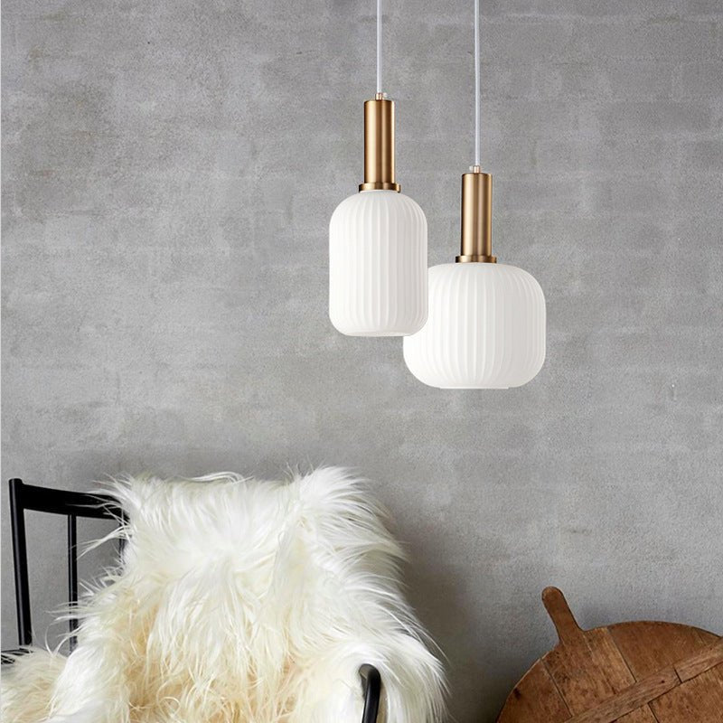 Lampe Suspendue Rétro en Verre - ColorVibe