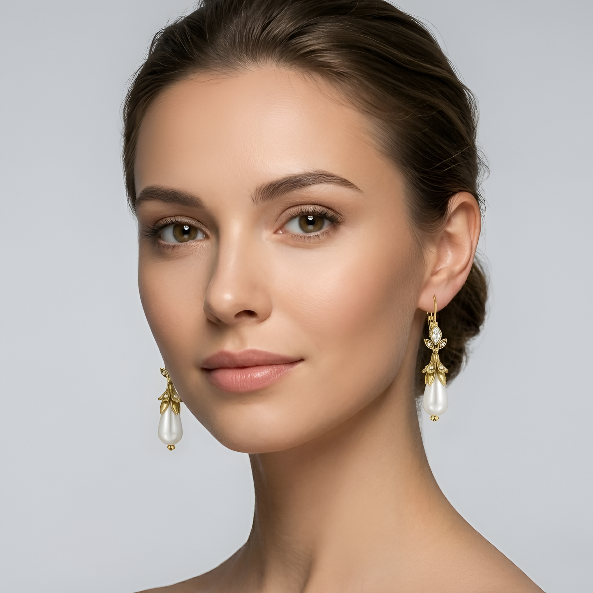 Megan - Boucles d'oreilles tendance d'inspiration rétro