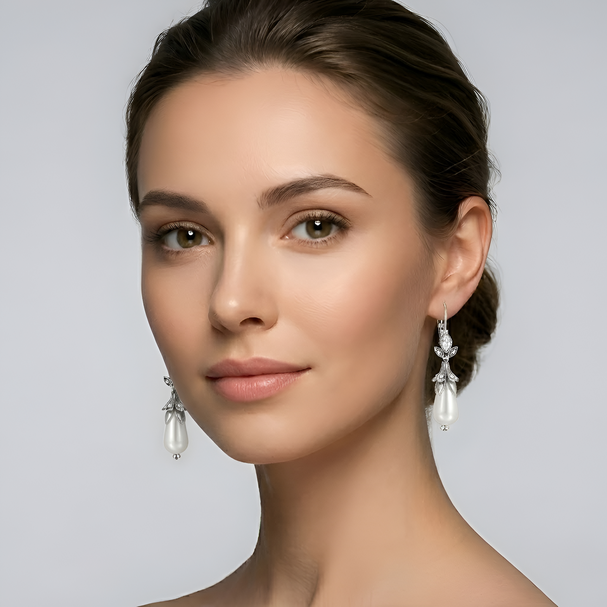 Megan - Boucles d'oreilles tendance d'inspiration rétro