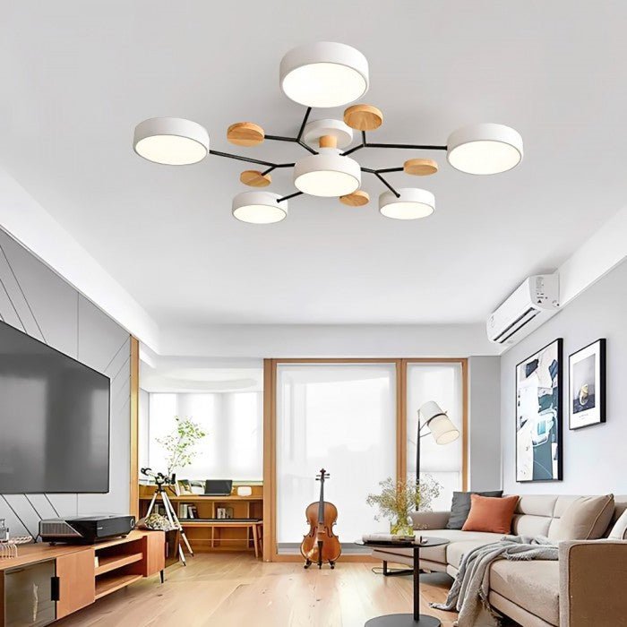 Lampe de plafond LED étendue - NordicGlow