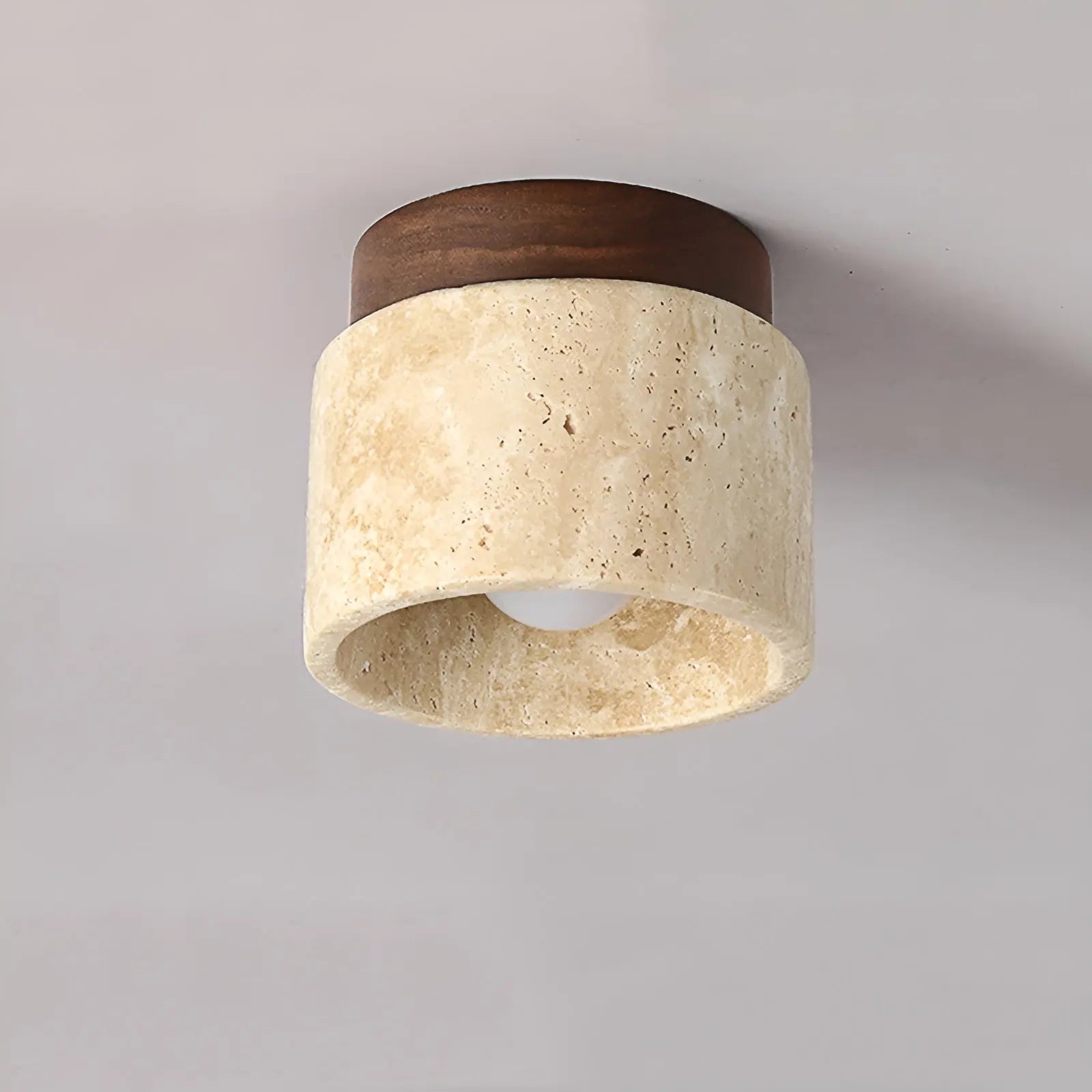 Lampe de plafond Rustykalna Travertyn - TravaGlow