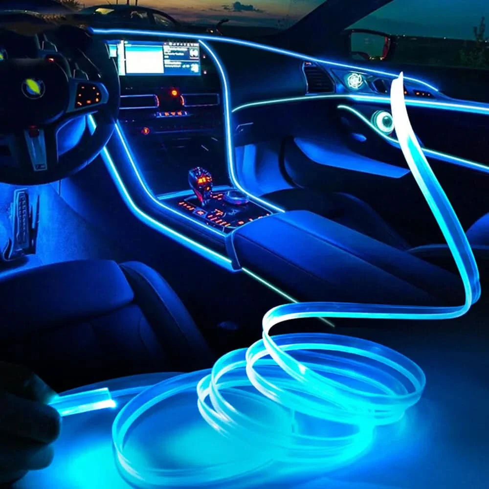 Éclairage LED pour un intérieur de voiture élégant