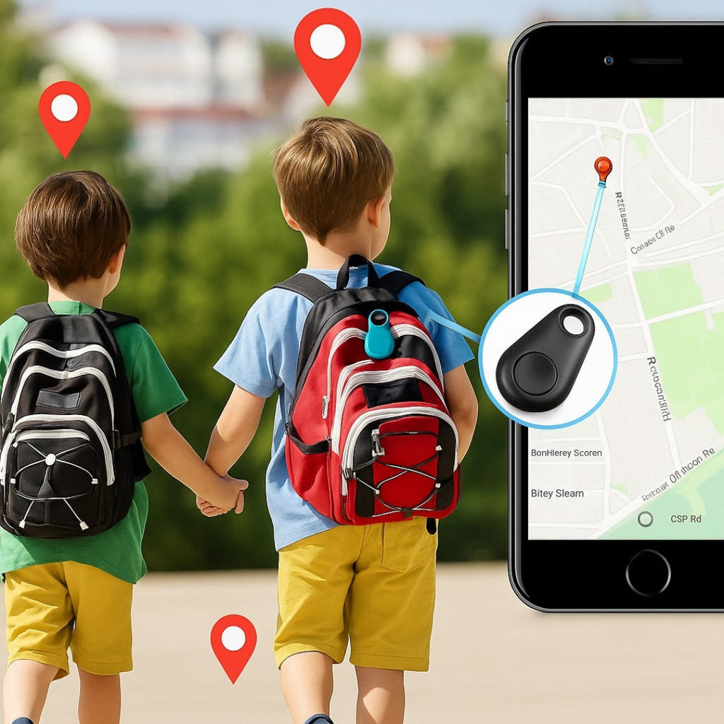 SafeTrack | Tracker GPS avec Suivi en Direct pour Enfants, Animaux de Compagnie et Objets de Valeur