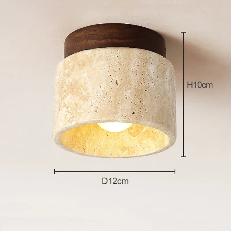 Lampe Plafonnier Japonaise Sara - Minimaliste