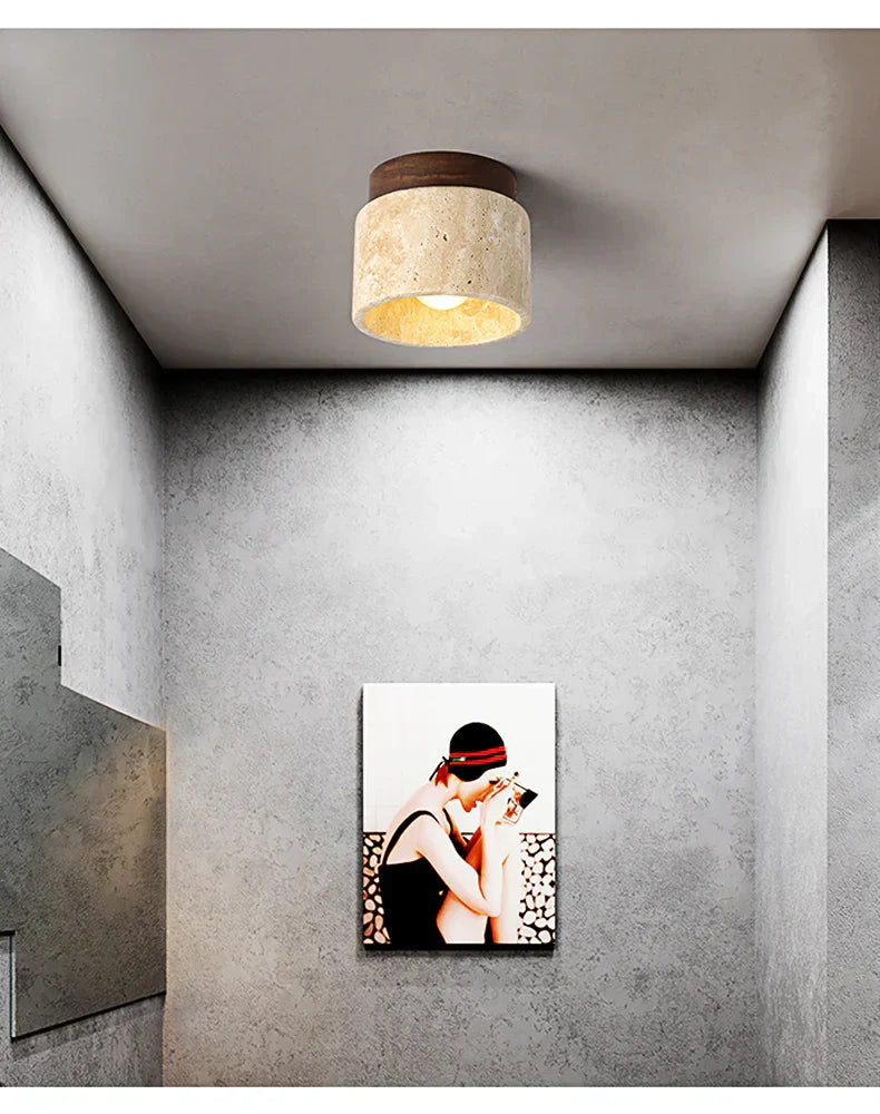 Lampe Plafonnier Japonaise Sara - Minimaliste
